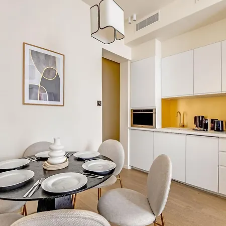 Lägenhet Elegant With Ac - 2br-6p -palais Garnier Paris