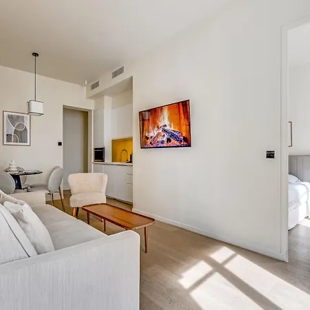Lägenhet Elegant With Ac - 2br-6p -palais Garnier *